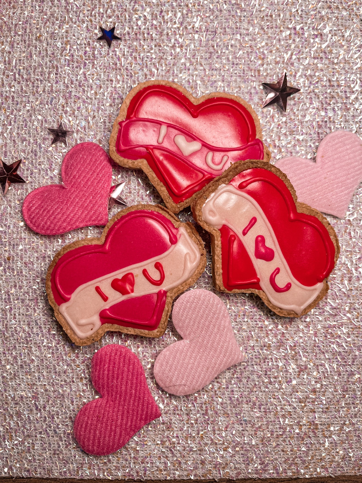 I love You Heart Ribbons