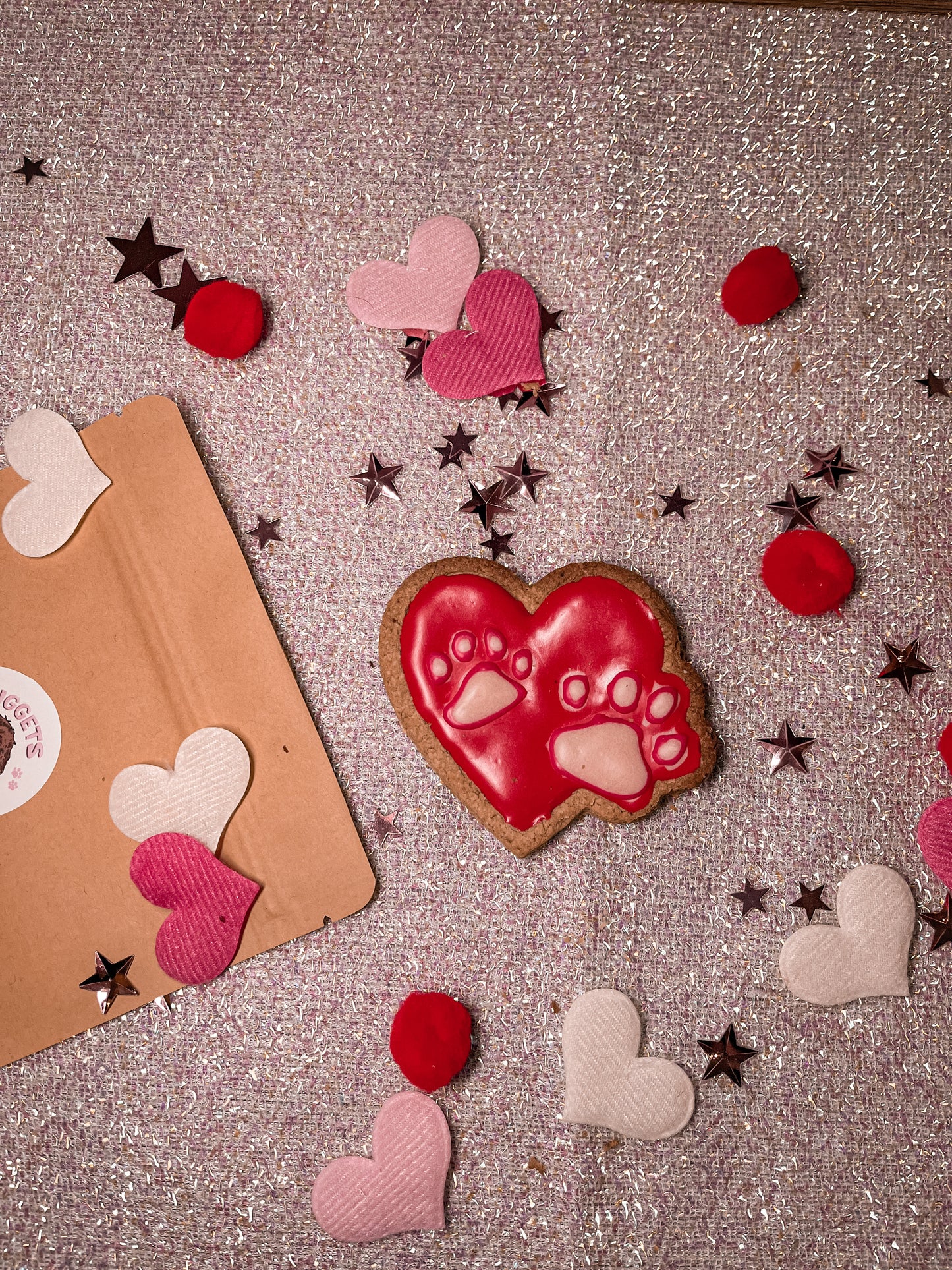 Giant Valentine Paw Heart