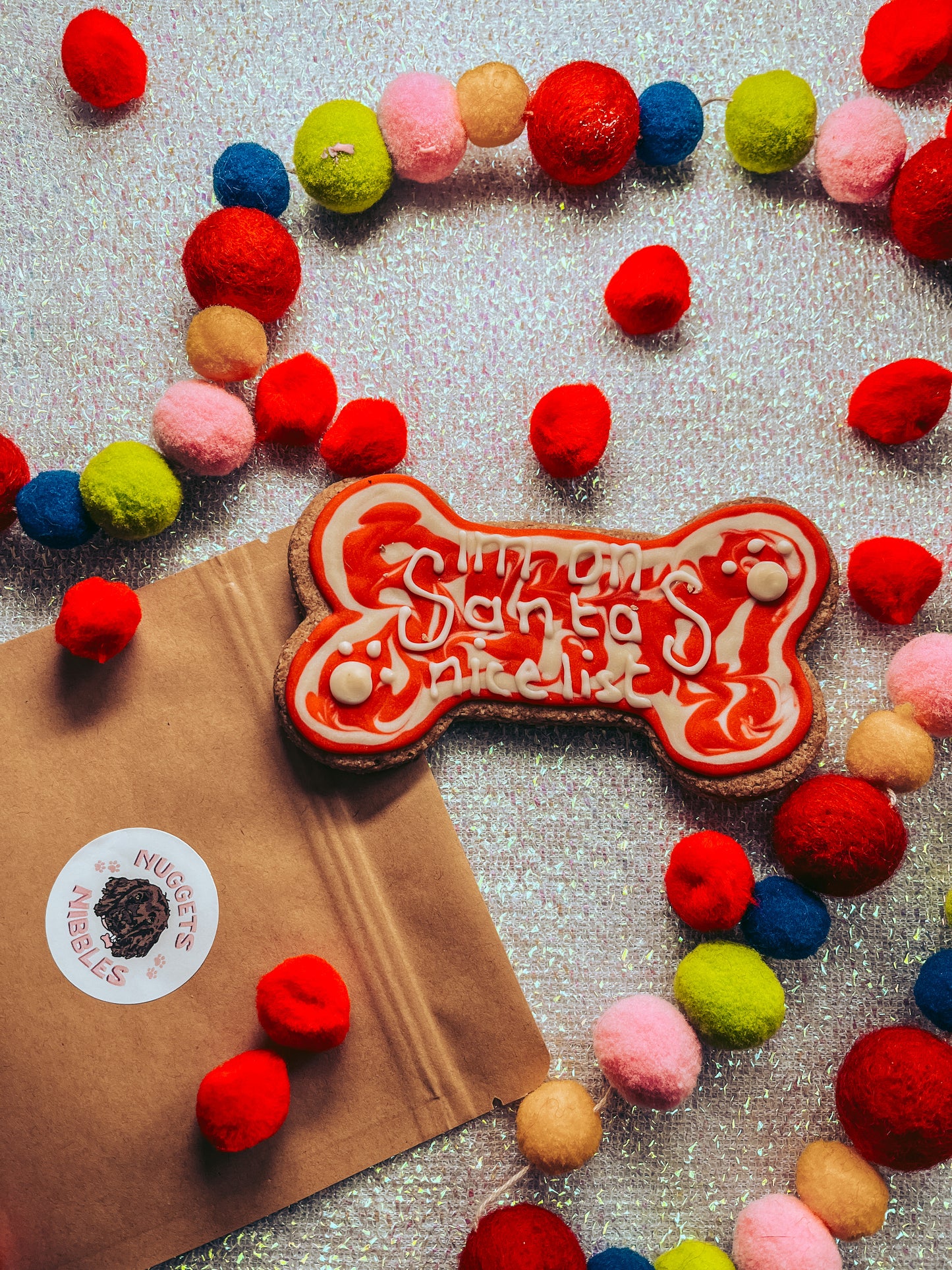 Santa’s Nice List Giant Bone