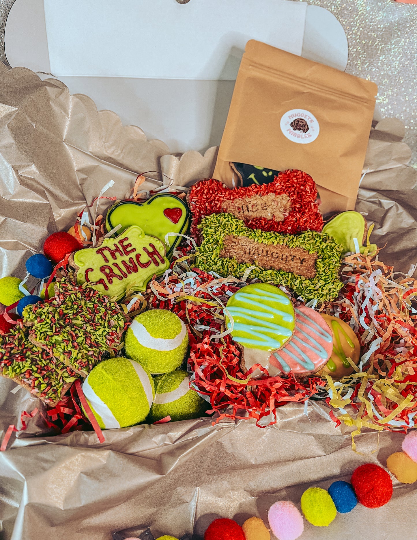 Naughty or Nice Christmas Grinch box